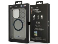 Capa rígida BMW BMHMP14XHGPK para iPhone 14 Pro Max 6.7" cinza/cinza com padrão MagSafe Capa rígida BMW BMHMP14XHGPK para iPhone 14 Pro Max 6.7" cinza/cinza com padrão MagSafe