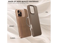 Wozinsky Carbon Fiber Case with MagSafe for Samsung Galaxy S25 - Brown Wozinsky Carbon Fiber Case with MagSafe for Samsung Galaxy S25 - Brown