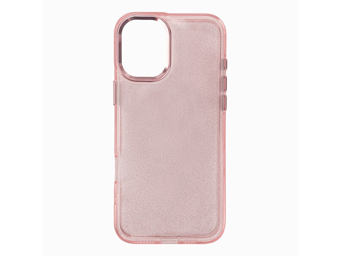 Wozinsky Glitter Case for Samsung Galaxy S24 FE - Pink with Glitter
