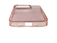 Wozinsky Glitter Case for Samsung Galaxy S24 FE - Pink with Glitter