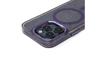 Wozinsky Glitter Case MagSafe for Samsung Galaxy S24 FE - Purple with Glitter Wozinsky Glitter Case MagSafe for Samsung Galaxy S24 FE - Purple with Glitter