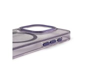Wozinsky Glitter Case MagSafe for Samsung Galaxy S24 FE - Purple with Glitter Wozinsky Glitter Case MagSafe for Samsung Galaxy S24 FE - Purple with Glitter