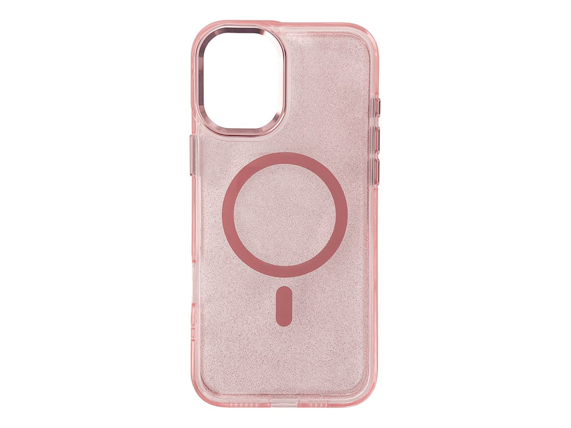 Wozinsky Glitter Case with Mag Safe for Samsung Galaxy S24 FE - Pink with Glitter