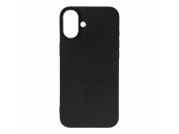 Capa de silicone líquido Wozinsky MagSafe para Samsung Galaxy S24 FE - preta Capa de silicone líquido Wozinsky MagSafe para Samsung Galaxy S24 FE - preta