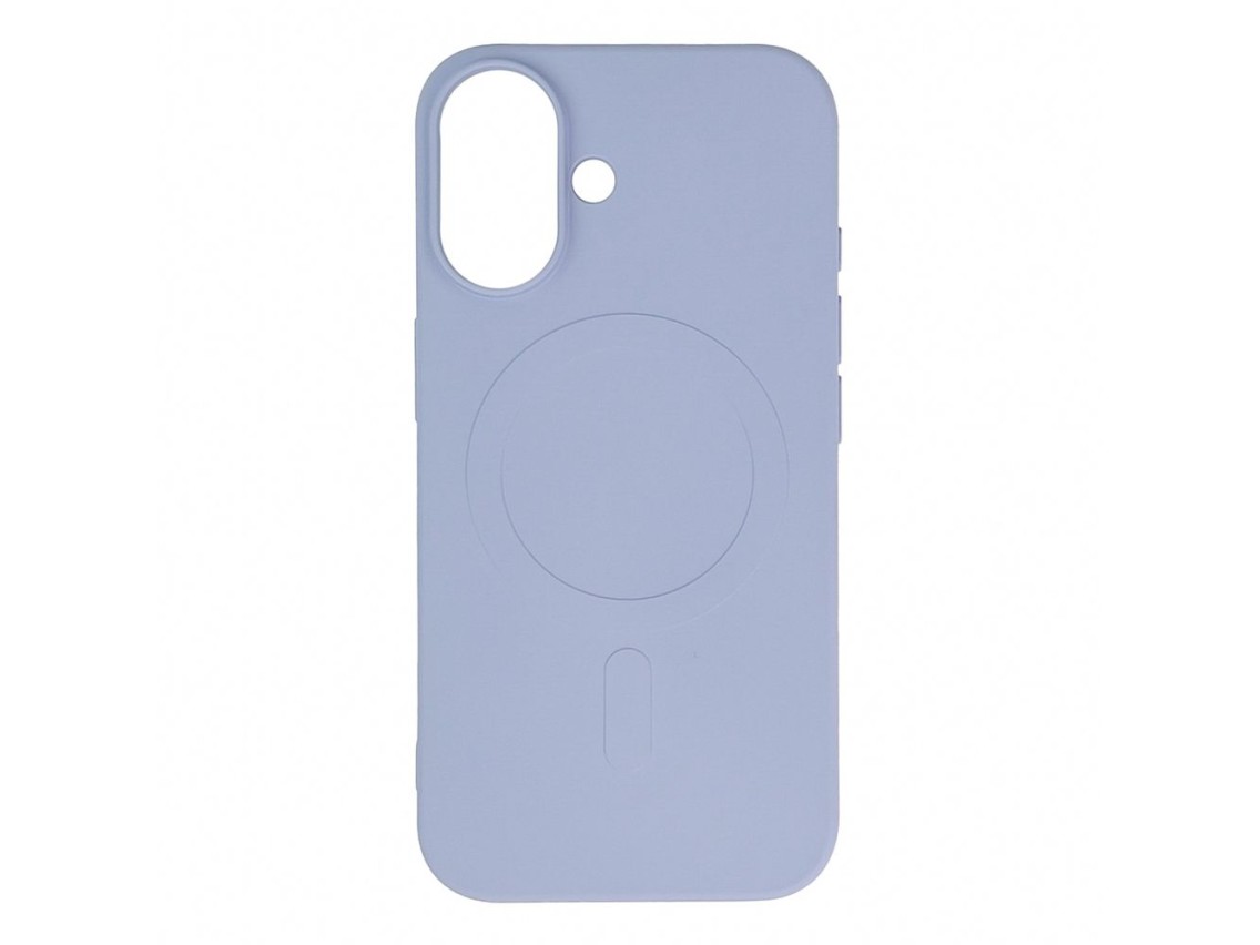 Capa de silicone líquido Wozinsky MagSafe para Samsung Galaxy S24 FE - Roxa