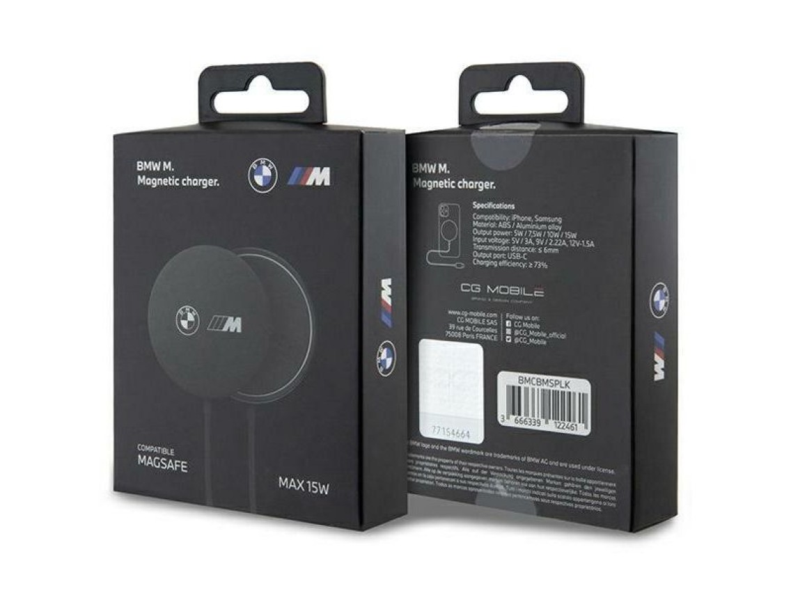 BMW M Edition MagSafe 15W Wireless Charger - Black