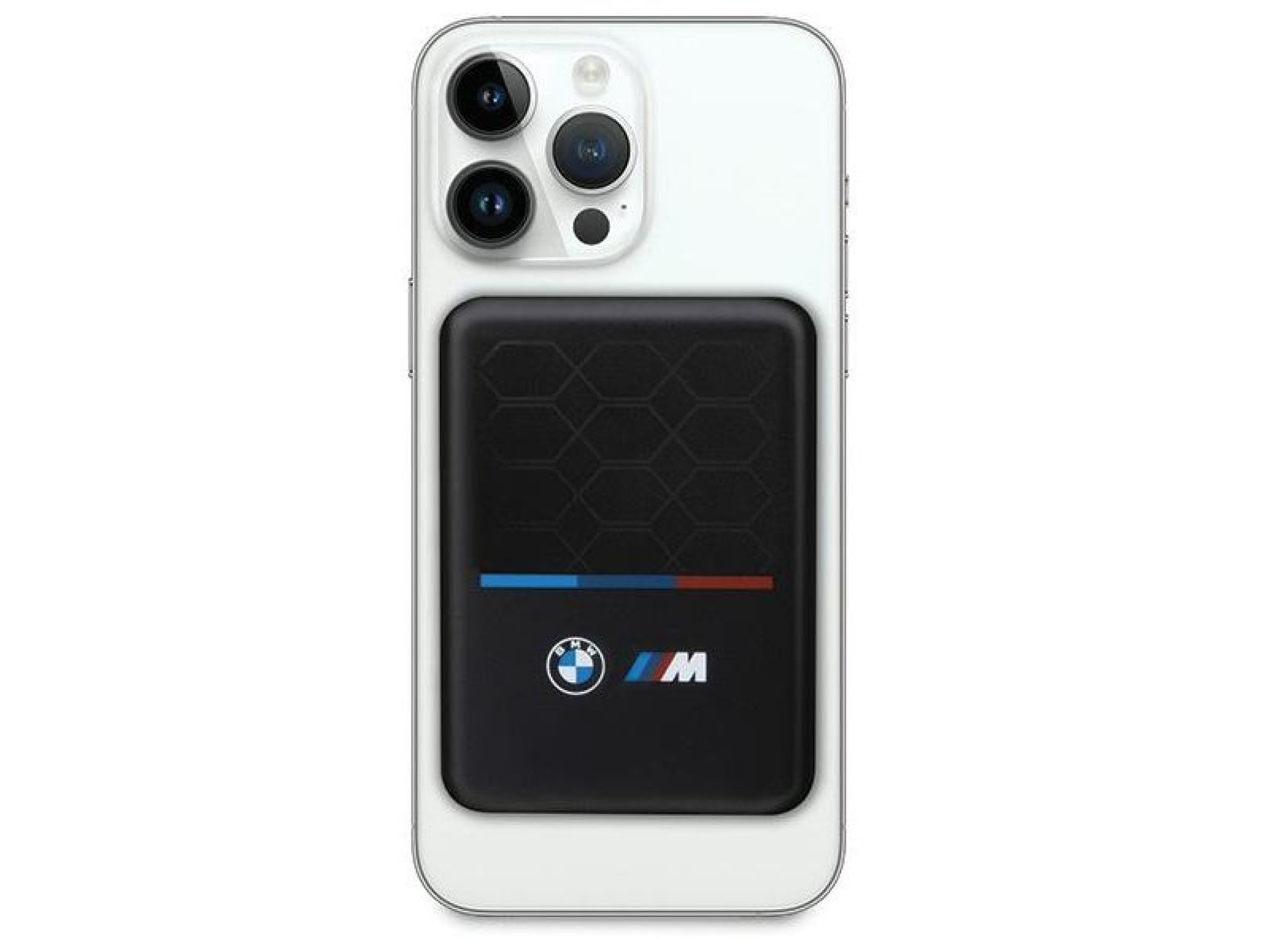 BMW M Collection MagSafe 15W 3000mAh Inductive Power Bank - Black