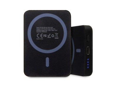Batería externa inductiva BMW M Collection MagSafe de 15 W y 3000 mAh - Negra Batería externa inductiva BMW M Collection MagSafe de 15 W y 3000 mAh - Negra