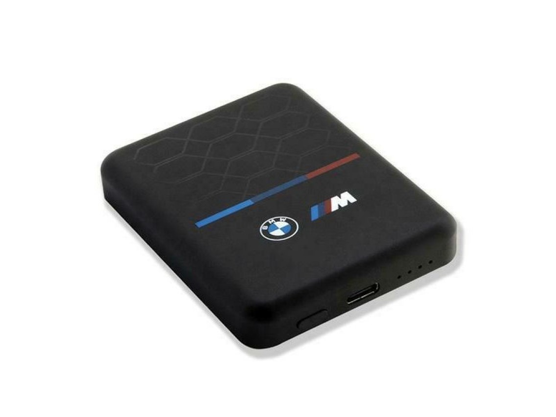 BMW M Collection MagSafe 15W 3000mAh Inductive Power Bank - Black