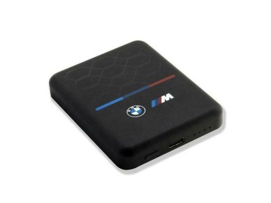Batería externa inductiva BMW M Collection MagSafe de 15 W y 3000 mAh - Negra Batería externa inductiva BMW M Collection MagSafe de 15 W y 3000 mAh - Negra