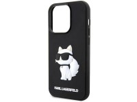 Karl Lagerfeld KLHCP14L3DRKHNK Capa rígida preta/preta para iPhone 14 Pro 6.1" emborrachada Choupett Karl Lagerfeld KLHCP14L3DRKHNK Capa rígida preta/preta para iPhone 14 Pro 6.1" emborrachada Choupett