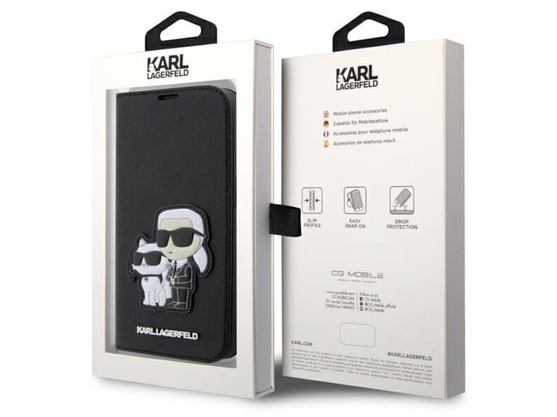 Karl Lagerfeld KLBKP14LSANKCPK iPhone 14 Pro 6.1