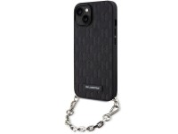 Karl Lagerfeld KLHCP14SSACKLHPK iPhone 14 6.1" negro/negro estuche rígido Saffiano Monogram Chain Karl Lagerfeld KLHCP14SSACKLHPK iPhone 14 6.1" negro/negro estuche rígido Saffiano Monogram Chain