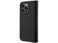 Karl Lagerfeld KLBKP14LSAKLHPK iPhone 14 Pro 6.1" capa preta/preta Saffiano Monogram Karl Lagerfeld KLBKP14LSAKLHPK iPhone 14 Pro 6.1" capa preta/preta Saffiano Monogram