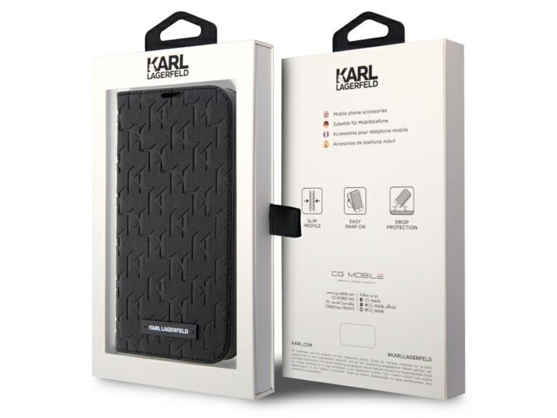Karl Lagerfeld KLBKP14LSAKLHPK iPhone 14 Pro 6.1