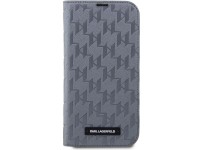 Karl Lagerfeld KLBKP14SSAKLHPG iPhone 14 6.1" librer�a plata/plata Saffiano Monogram