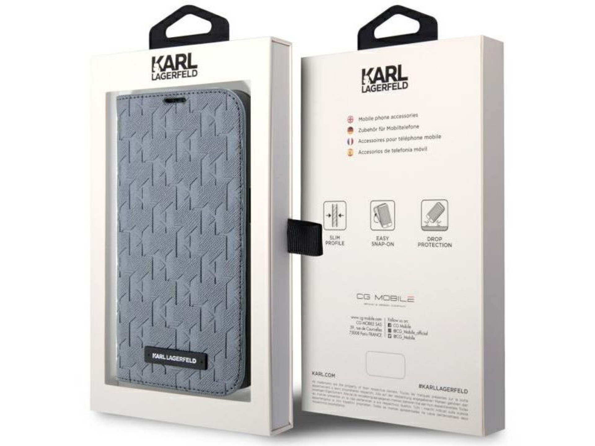 Karl Lagerfeld KLBKP14LSAKLHPG iPhone 14 Pro 6.1