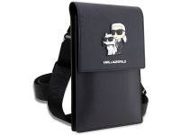 Bolso Karl Lagerfeld KLWBSAKCPMK negro/negro Saffiano Karl & Choupette Bolso Karl Lagerfeld KLWBSAKCPMK negro/negro Saffiano Karl & Choupette