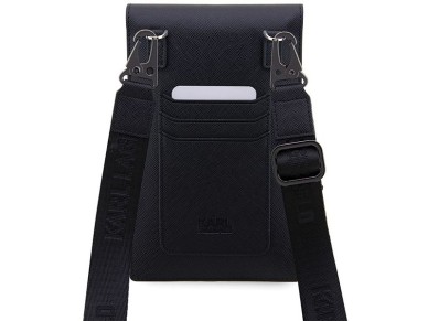 Karl Lagerfeld Handbag KLWBSAKCPMK black/black Saffiano Karl & Choupette Karl Lagerfeld Handbag KLWBSAKCPMK black/black Saffiano Karl & Choupette