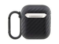 BMW BMA2WMPUCA2 AirPods 1/2 cover black/black Carbon Double Metal Logo