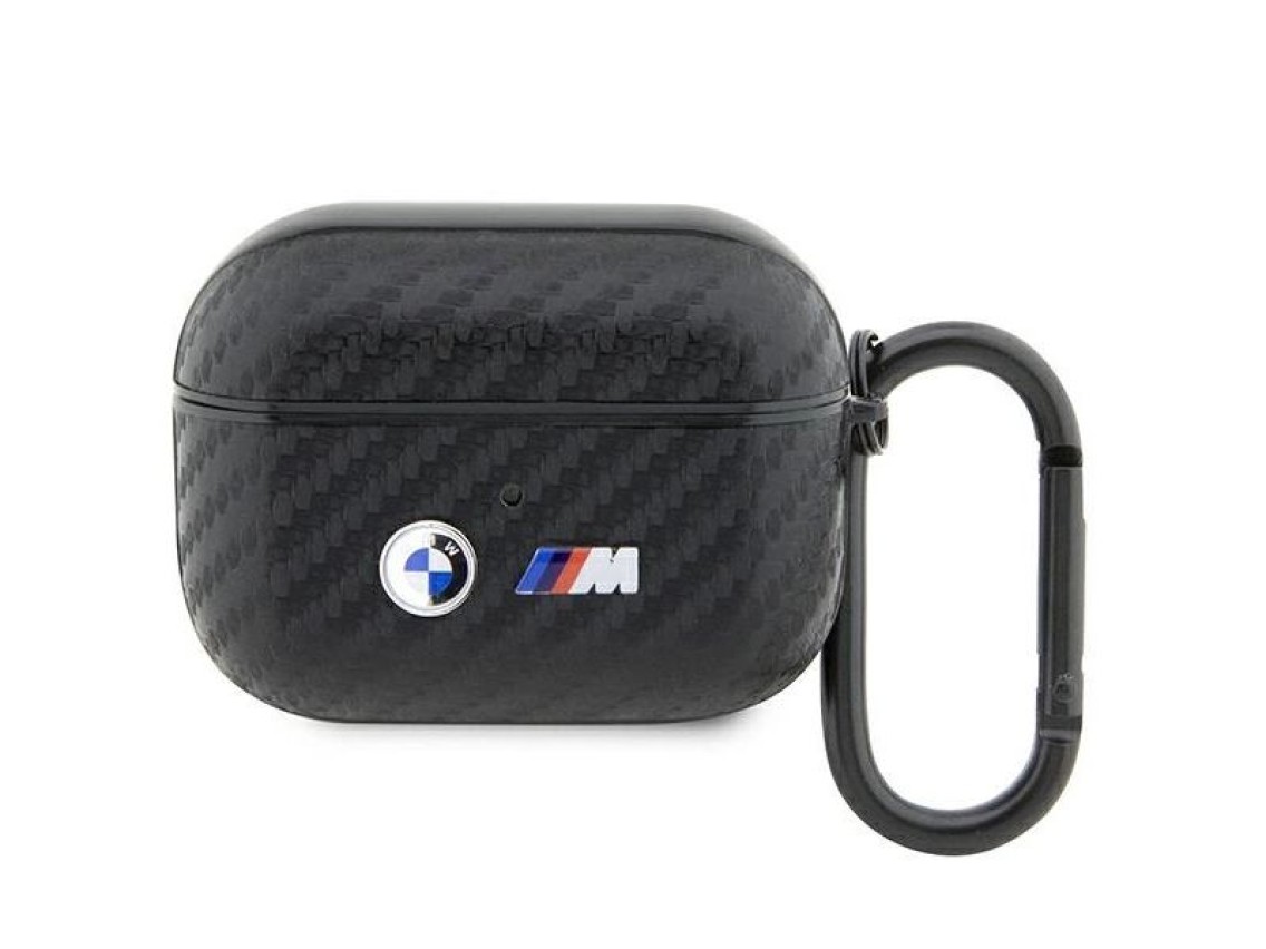 BMW BMAPWMPUCA2 AirPods Pro cover black/black Carbon Double Metal Logo