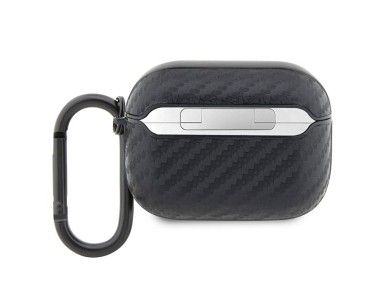 BMW BMAPWMPUCA2 AirPods Pro cover black/black Carbon Double Metal Logo BMW BMAPWMPUCA2 AirPods Pro cover black/black Carbon Double Metal Logo