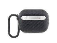 BMW BMAPWMPUCA2 AirPods Pro cover black/black Carbon Double Metal Logo BMW BMAPWMPUCA2 AirPods Pro cover black/black Carbon Double Metal Logo