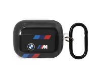 Funda BMW BMAP222SOTK para AirPods Pro de 2.ª generación, color negro/negro con rayas tricolores. Funda BMW BMAP222SOTK para AirPods Pro de 2.ª generación, color negro/negro con rayas tricolores.