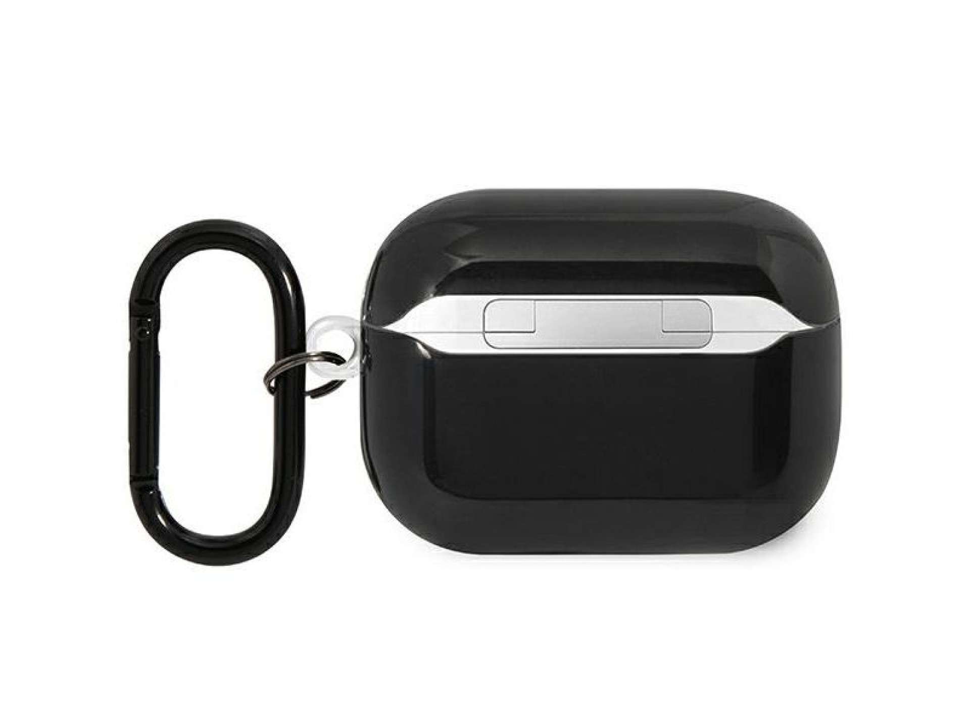 Funda BMW BMAP222SOTK para AirPods Pro de 2.ª generación, color negro/negro con rayas tricolores.