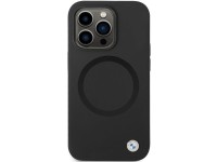 Capa BMW BMHMP14LSILBK2 para iPhone 14 Pro - preta, em silicone líquido Signature MagSafe Capa BMW BMHMP14LSILBK2 para iPhone 14 Pro - preta, em silicone líquido Signature MagSafe