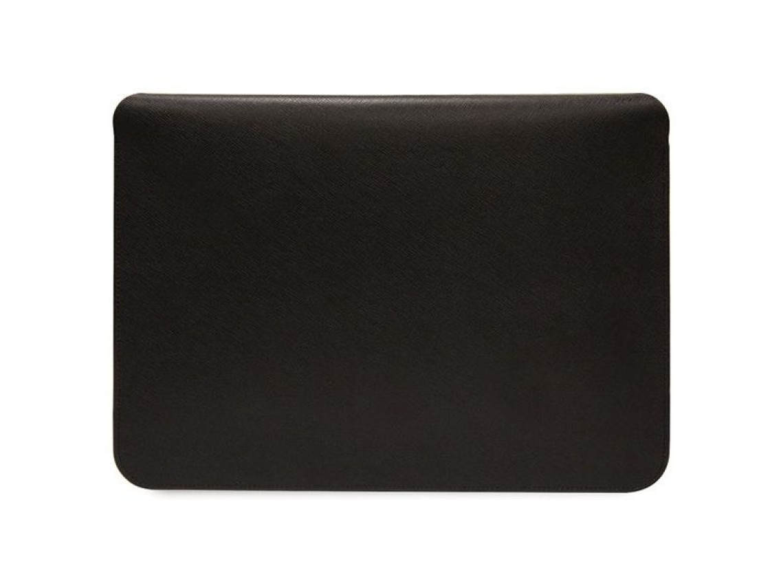 Capa Karl Lagerfeld Saffiano Karl&Choupette para laptop de 14" - preta