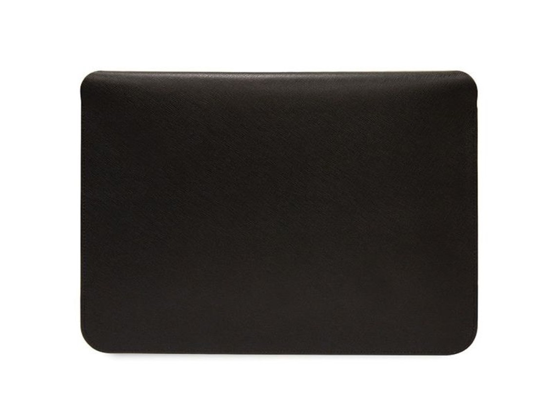 Karl Lagerfeld Saffiano Karl&Choupette case for a 16" laptop - black