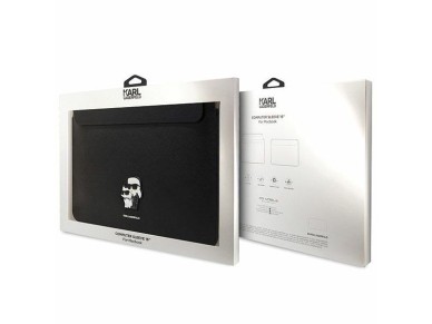 Funda Karl&Choupette de Karl Lagerfeld Saffiano para port�til de 16" - negra