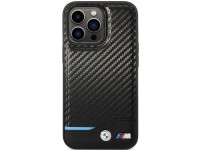 BMW Leather Carbon Case for iPhone 13 Pro / 13 - Black BMW Leather Carbon Case for iPhone 13 Pro / 1