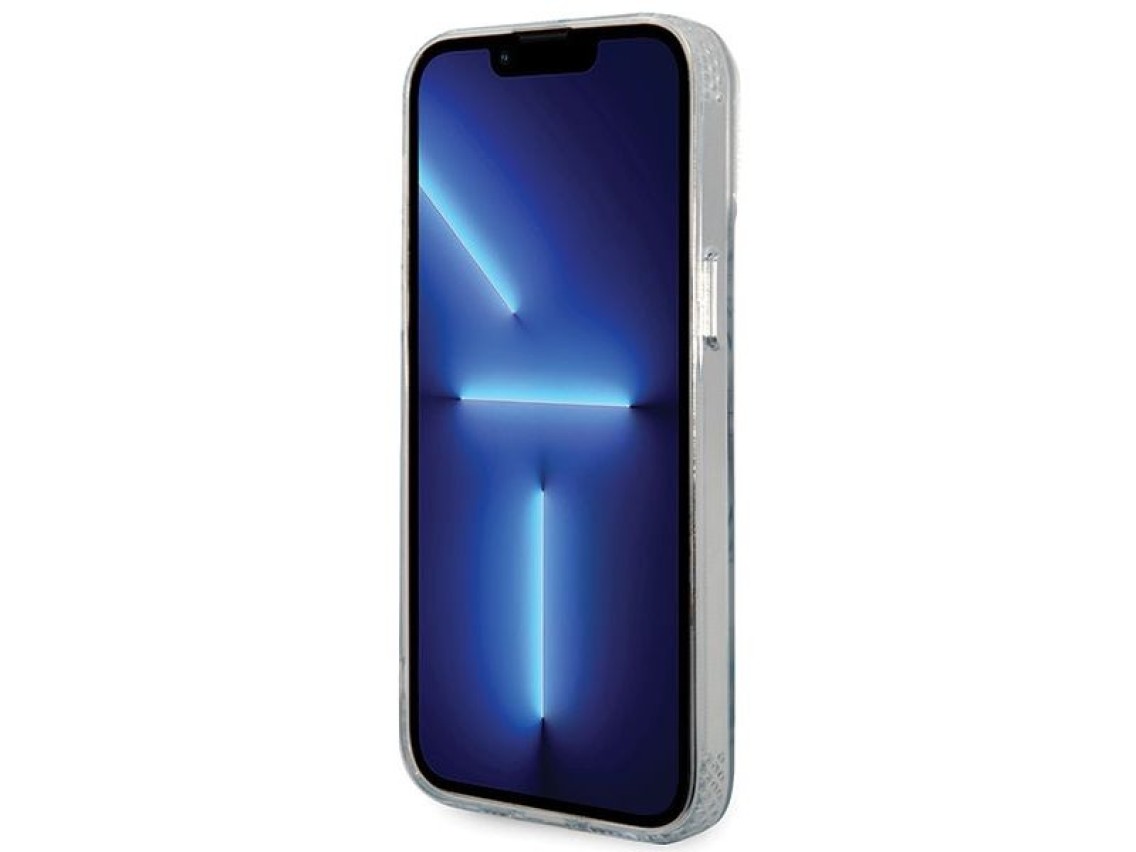Capa rígida transparente Karl Lagerfeld KKLHMP13XHNKCIT para iPhone 13 Pro Max de 6,7 polegadas com