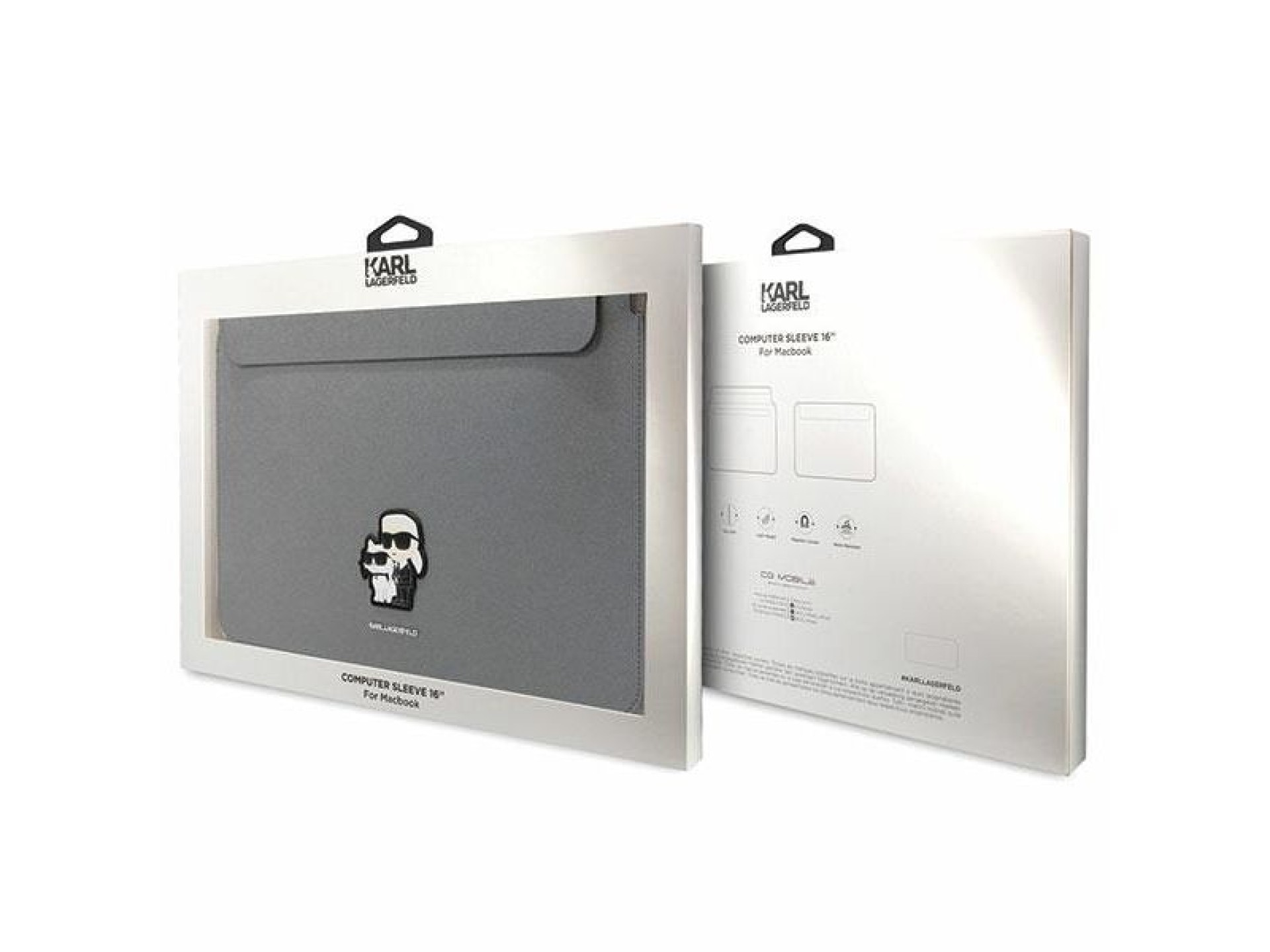 Capa Karl Lagerfeld Saffiano Karl&Choupette para laptop de 16