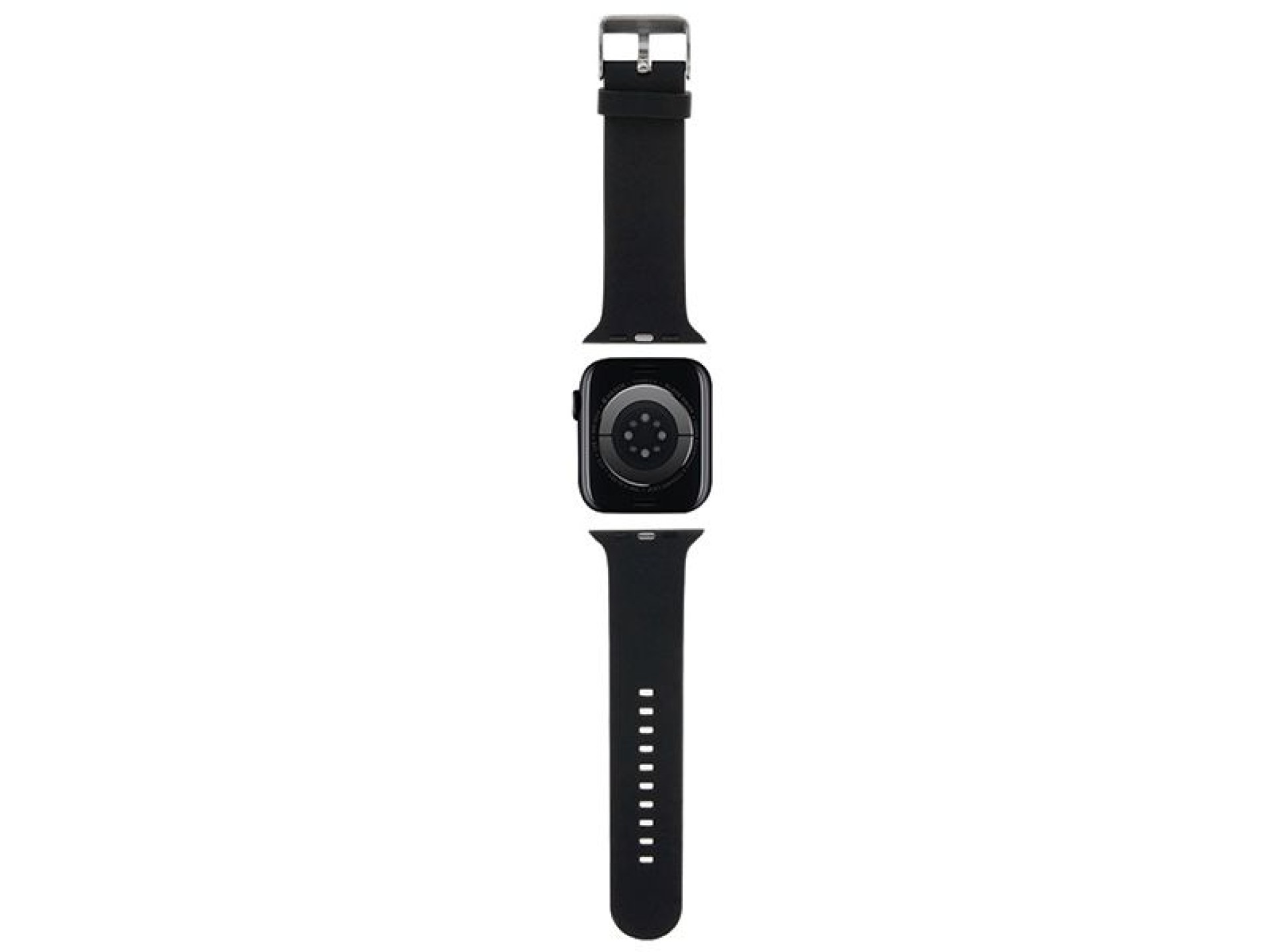 Pulseira Karl Lagerfeld 3D em borracha com a cabeça do Karl Lagerfeld para Apple Watch 38/40/41mm -