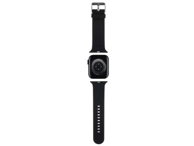 Correa Karl Lagerfeld 3D de goma con forma de cabeza de Karl para Apple Watch de 38/40/41 mm - negra Correa Karl Lagerfeld 3D de goma con forma de cabeza de Karl para Apple Watch de 38/40/41 mm - negra