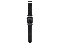 Pulseira Karl Lagerfeld 3D em borracha com a cabeça do Karl Lagerfeld para Apple Watch 42/44/45/49mm Pulseira Karl Lagerfeld 3D em borracha com a cabeça do Karl Lagerfeld para Apple Watch 42/44/45/49mm