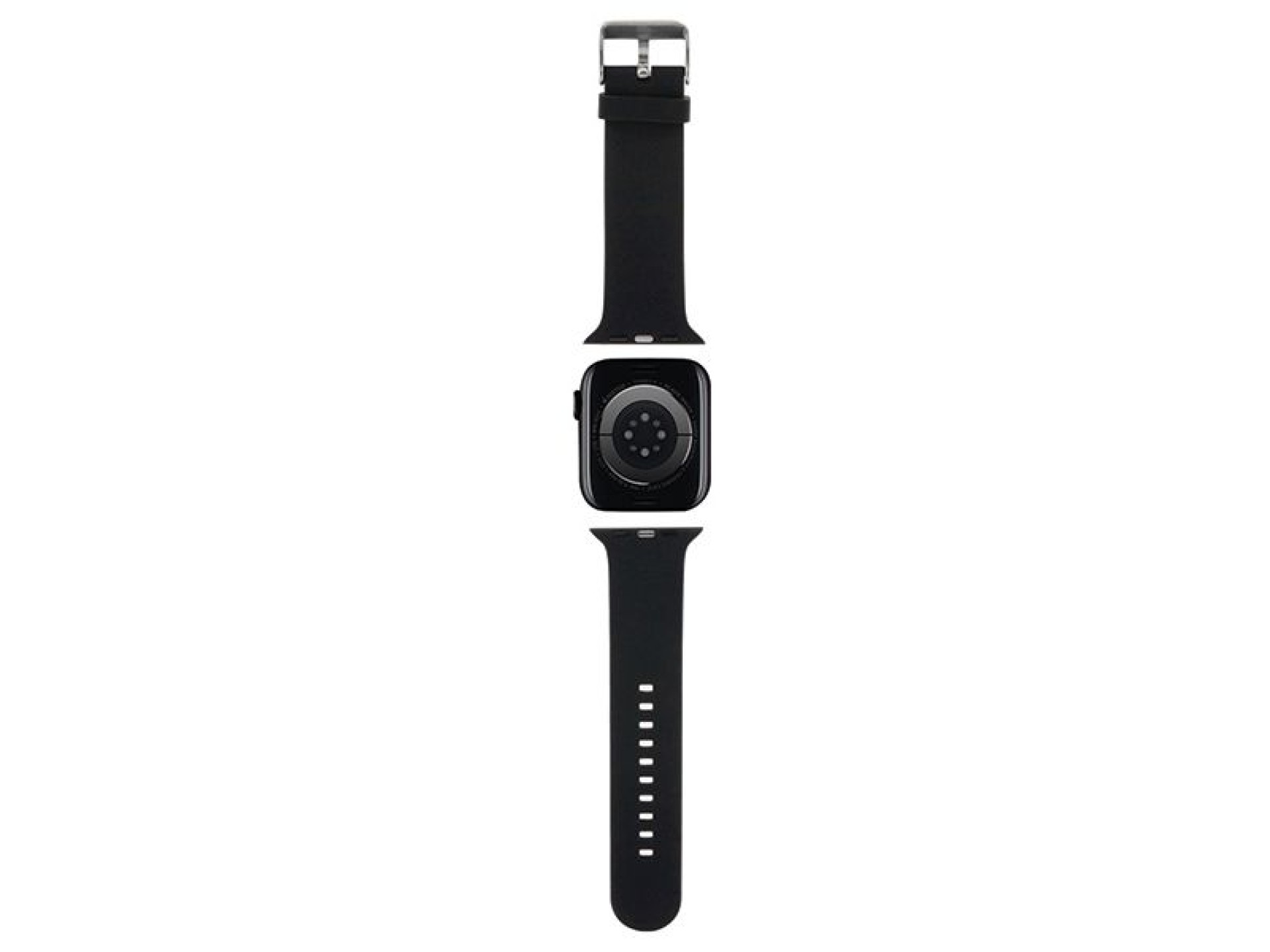 Pulseira Karl Lagerfeld 3D em borracha com a cabeça do Karl Lagerfeld para Apple Watch 42/44/45/49mm
