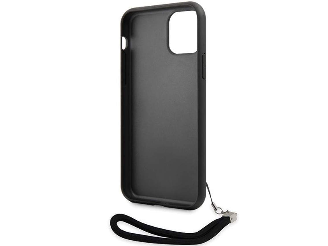 Karl Lagerfeld KLHCN61PSQRKS iPhone 11 / Xr 6.1" silver/silver hardcase Sequins Cord