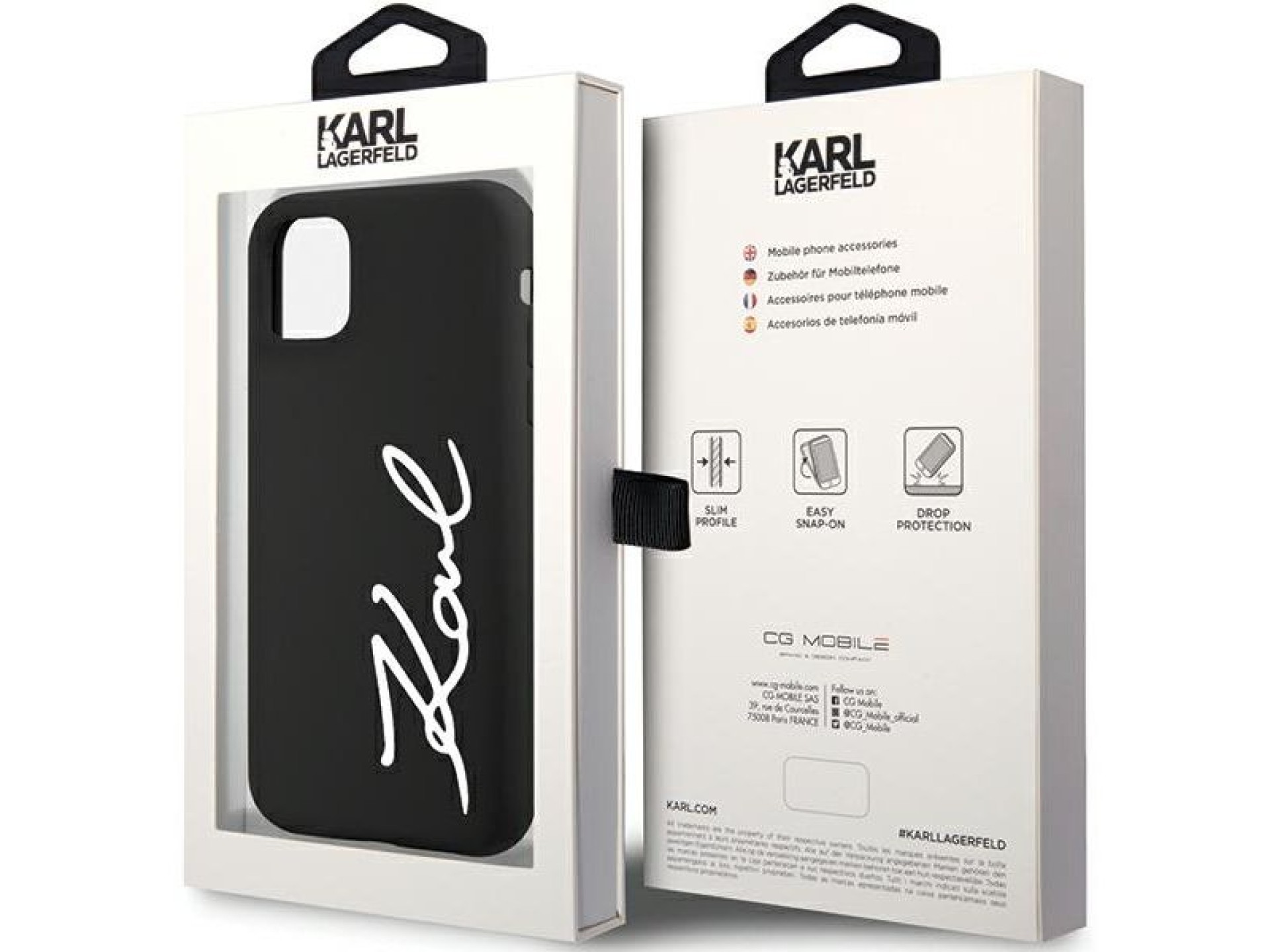 Karl Lagerfeld KLHCN61SKSVGK iPhone 11 / Xr 6.1