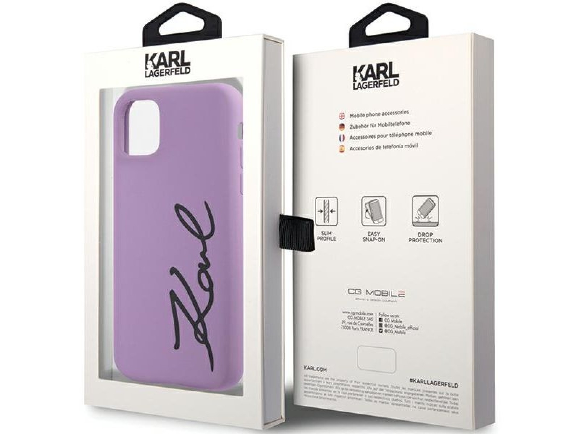 Karl Lagerfeld KLHCN61SKSVGU iPhone 11 / Xr 6.1
