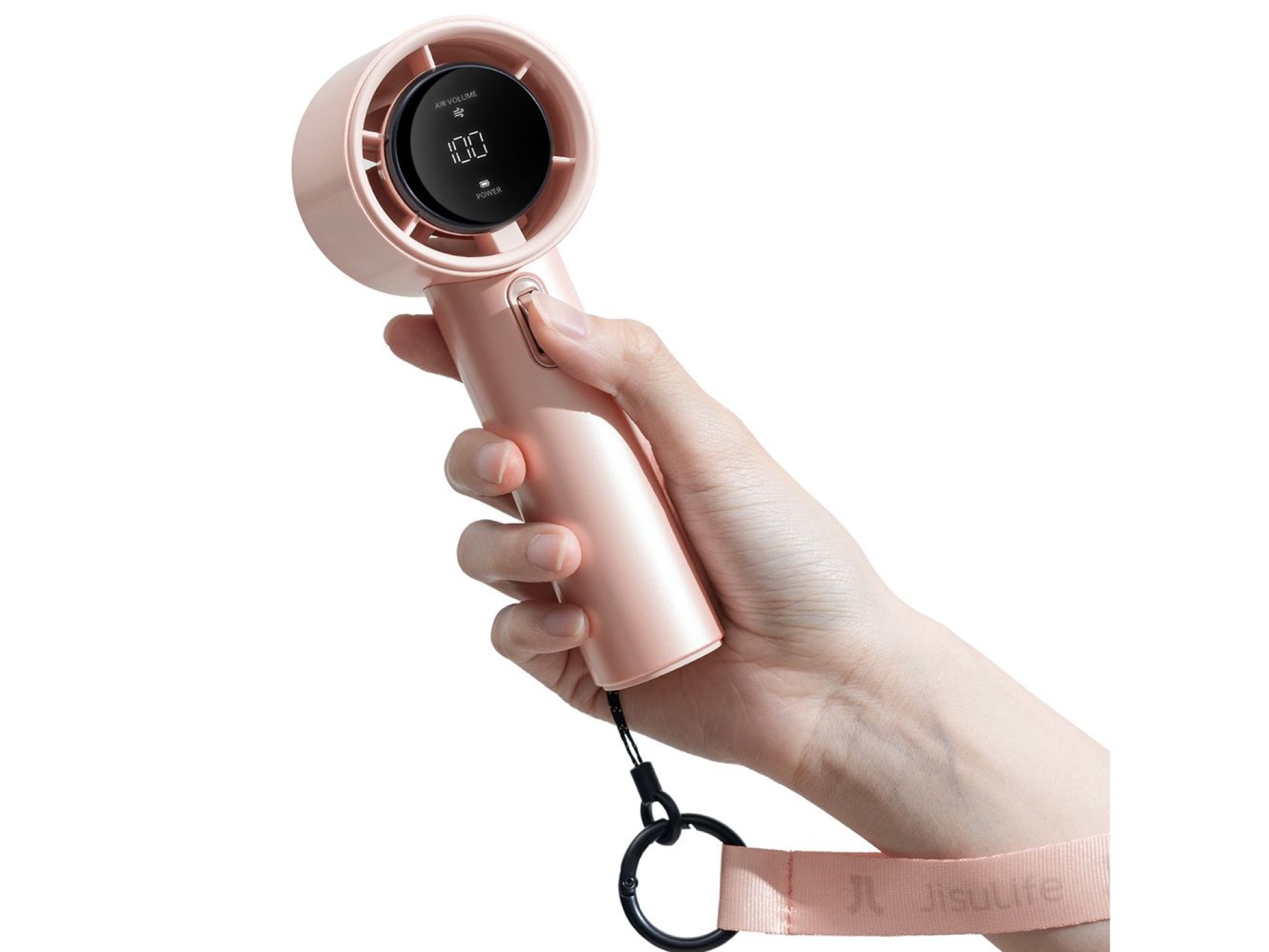 Ventilador portátil Jisulife Handheld Fan Pro1 3600mAh FA53 (ABS) Mini ventilador USB portátil - Ros