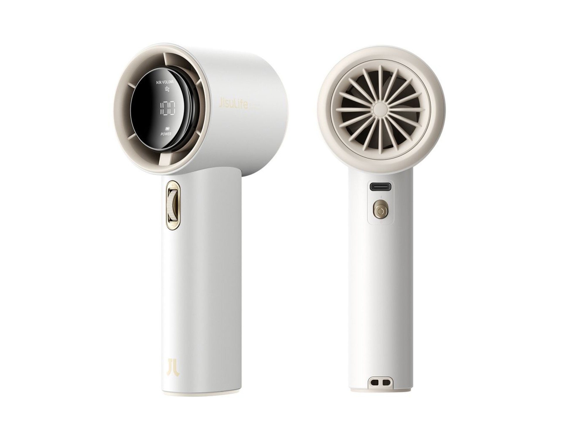 Ventilador portátil Jisulife Pro1 3600mAh FA53 (ABS) Mini soprador USB - Branco