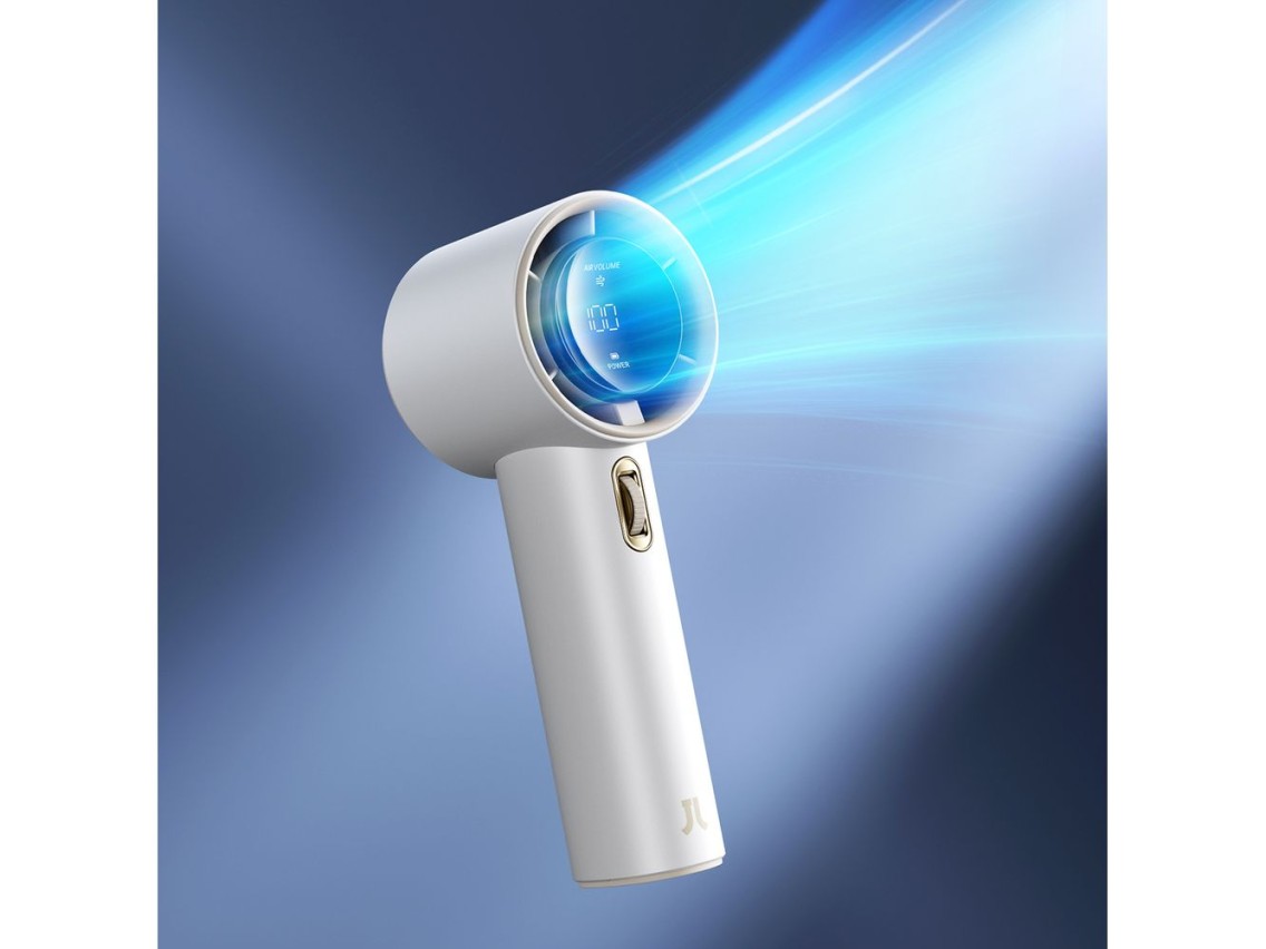 Ventilador portátil Jisulife Handheld Fan Pro1 3600mAh FA53 (ABS) Mini soplador USB - Blanco