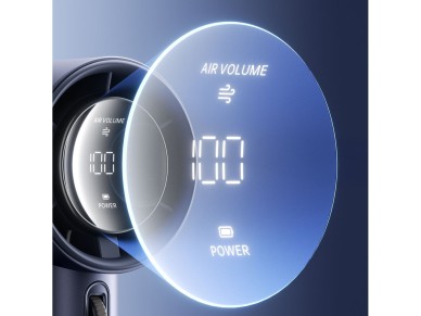 Ventilador port�til Jisulife Handheld Fan Pro1 3600mAh FA53 (ABS) Mini soplador USB - Azul