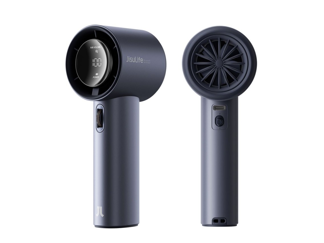 Ventilador port�til Jisulife Handheld Fan Pro1 3600mAh FA53 (ABS) Mini soplador USB - Azul