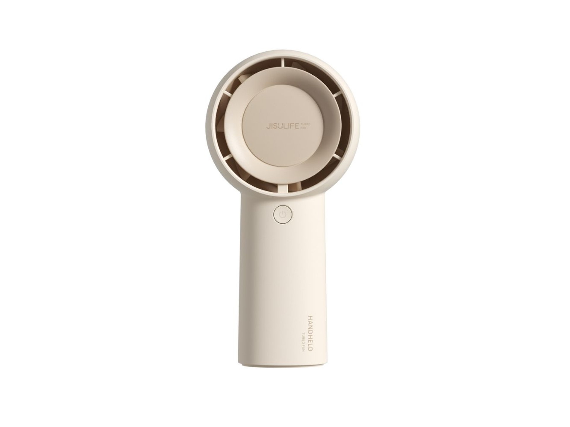 Ventilador portátil Jisulife Life5 Plus de 4000 mAh, mini ventilador USB - Beige