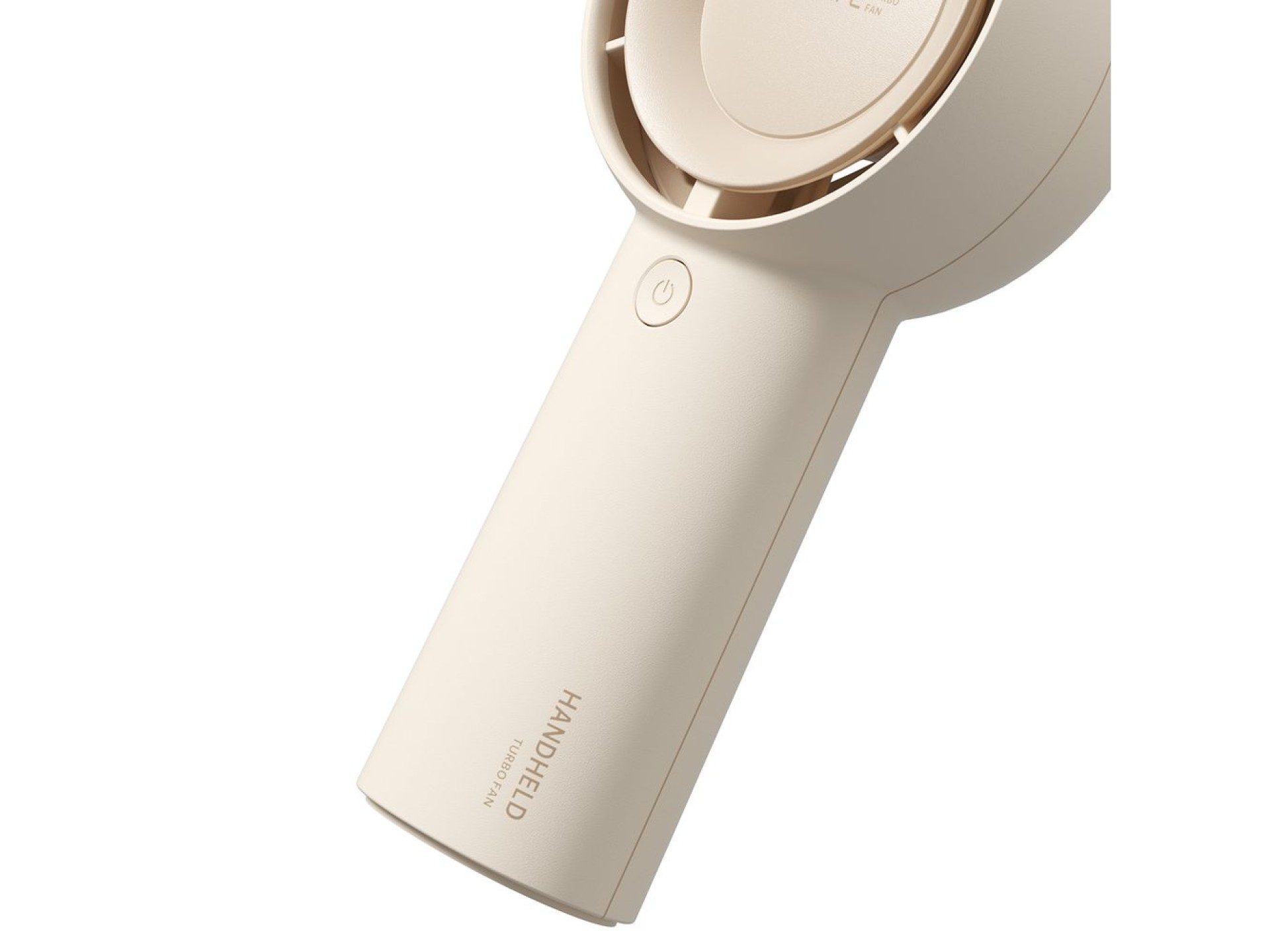 Ventilador portátil Jisulife Life5 Plus de 4000 mAh, mini ventilador USB - Beige